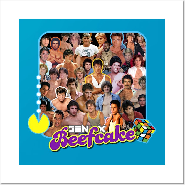 GEN X Beefcake Wall Art by David Hurd Designs